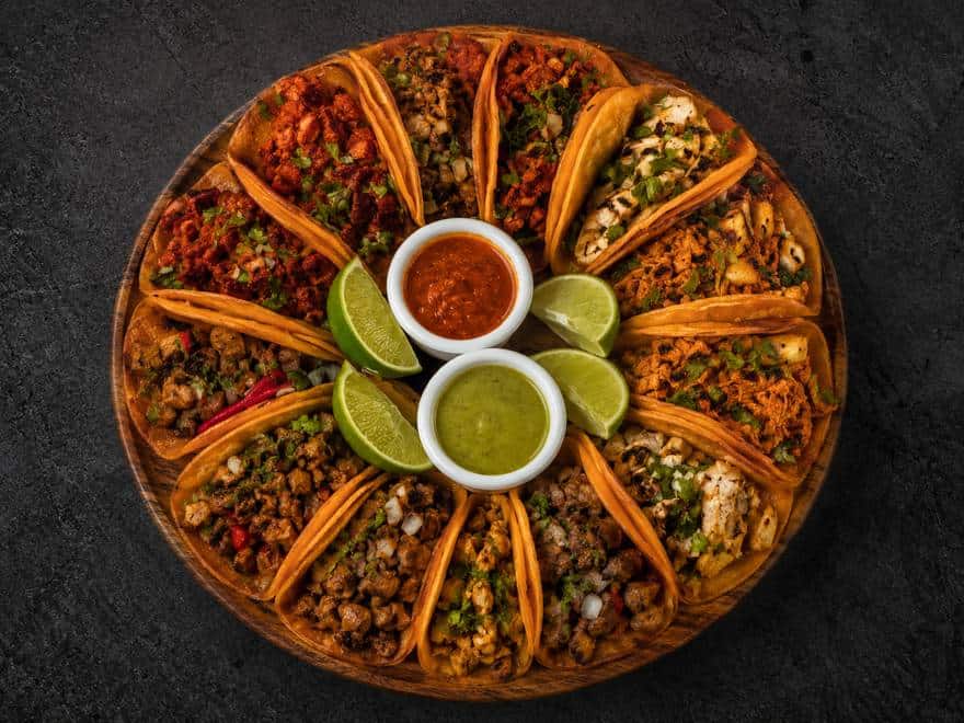 Taquiza San Carlos, 12 tacos a elección