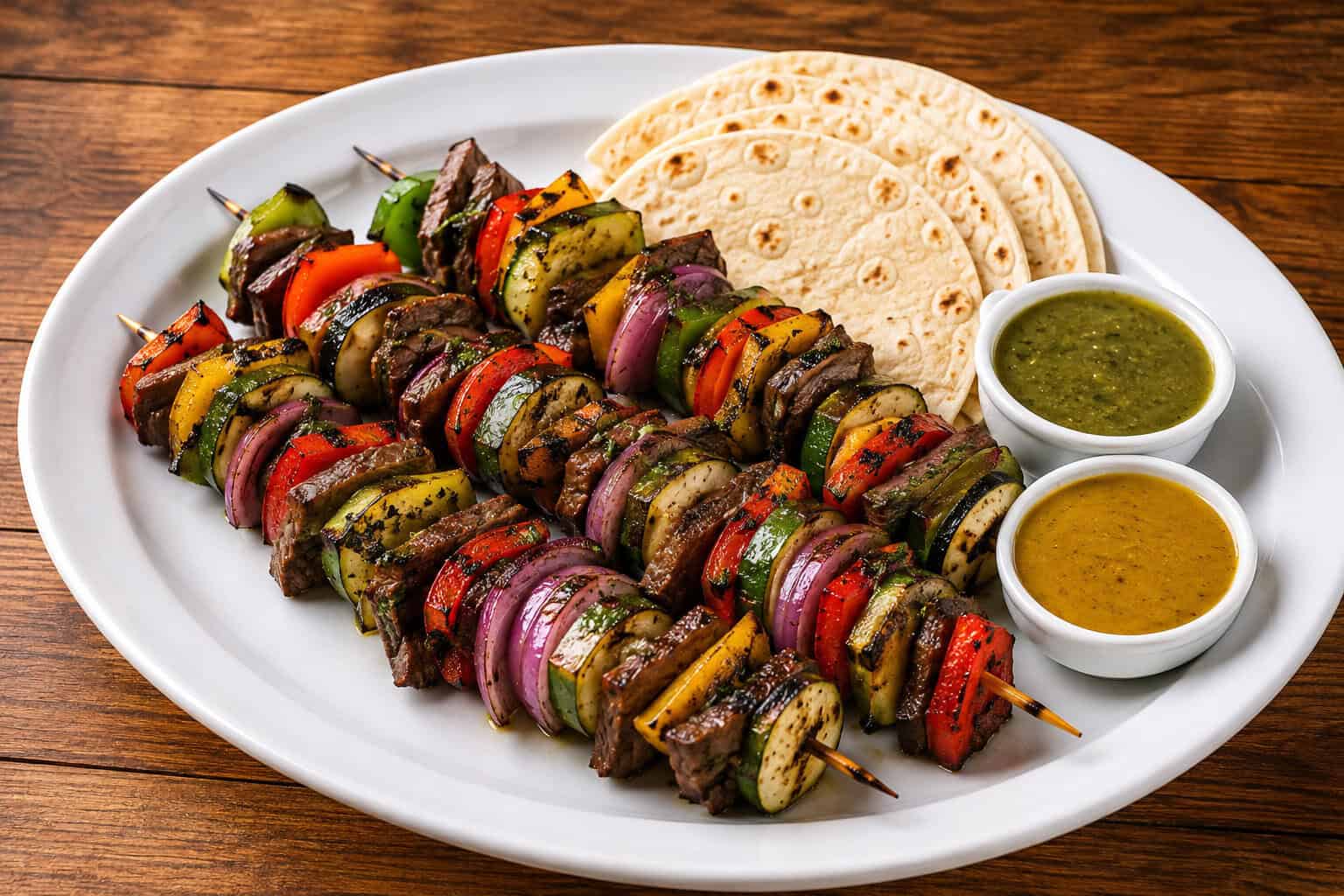 Brochetas de Res
