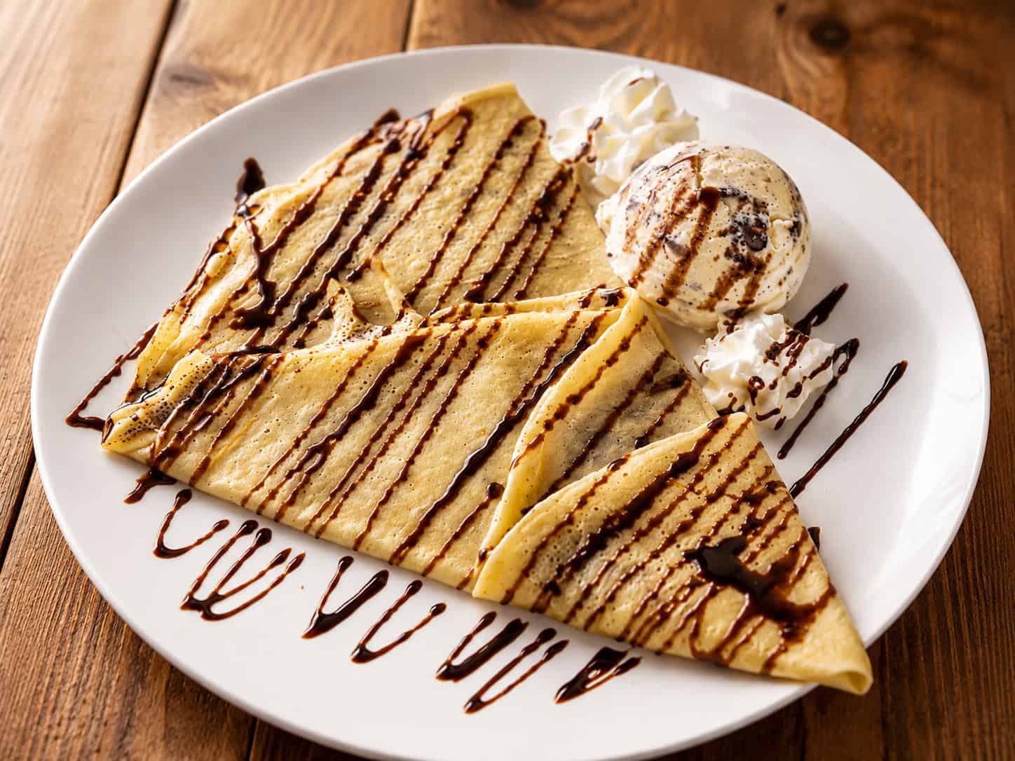 Crepa clásica de Nutella